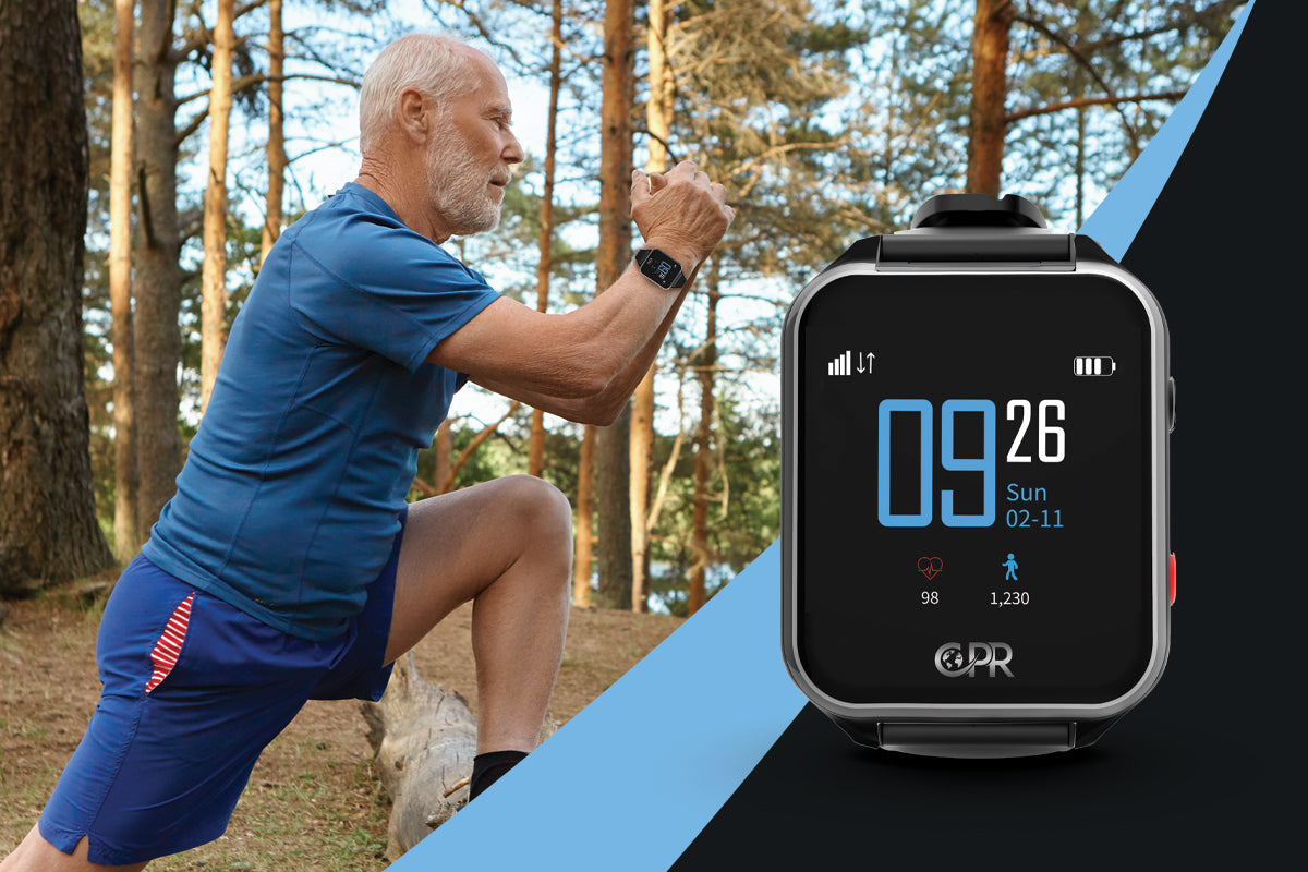 CPR Guardian The Personal Alarm Watch for People at Risk.