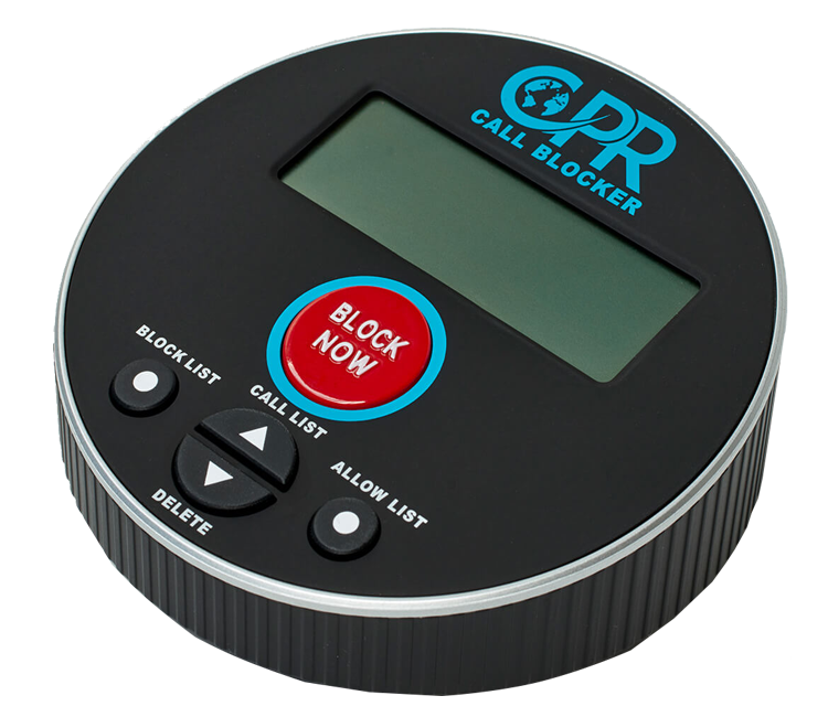 CPR V10000 Call Blocker for Landline Telephones. Stop nuisance and unwanted calls.