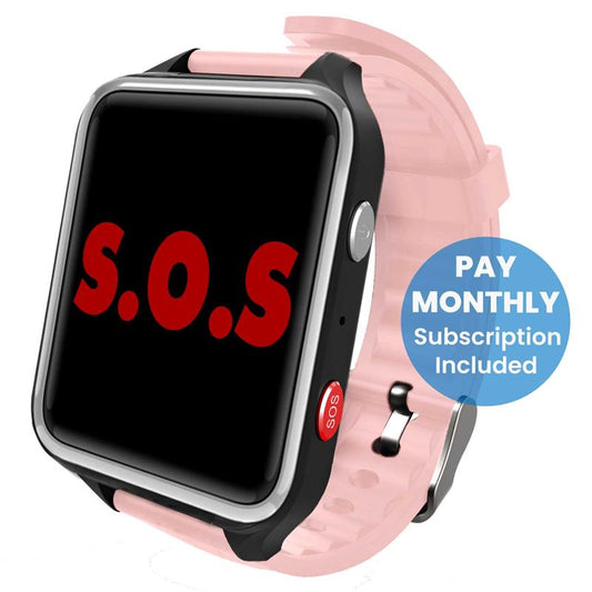 CPR Guardian One Touch SOS Personal Alarm Watch, Simple to Use, No App, No GPS, No Fall Detection (All-inclusive 12-Month Plan)