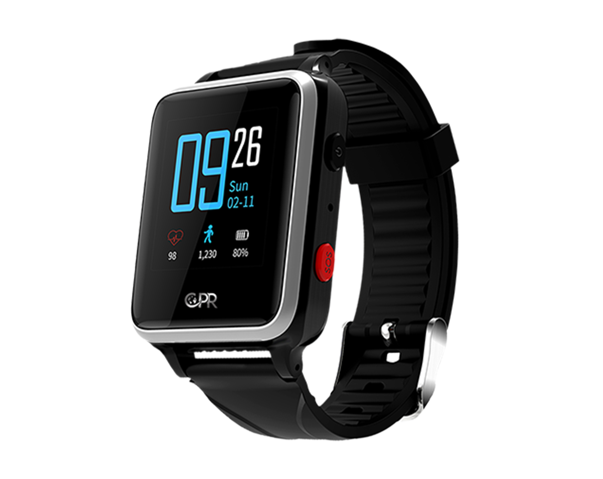 CPR Guardian One Touch SOS Personal Alarm Watch, Simple to Use, No App, No GPS, No Fall Detection (All-inclusive 1-Year Plan)