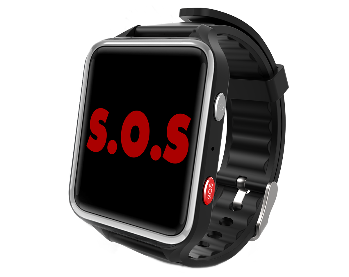 CPR Guardian One Touch SOS Personal Alarm Watch, Simple to Use, No App, No GPS, No Fall Detection (All-inclusive 1-Year Plan)