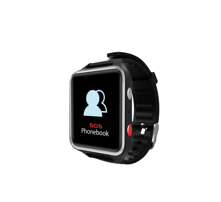 CPR Guardian III Lone Worker Safety Watch - Auto Fall Alert and Emergency SOS Button New