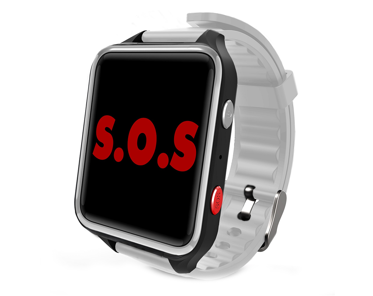 CPR Guardian One Touch SOS Personal Alarm Watch, Simple to Use, No App, No GPS, No Fall Detection (All-inclusive 1-Year Plan)