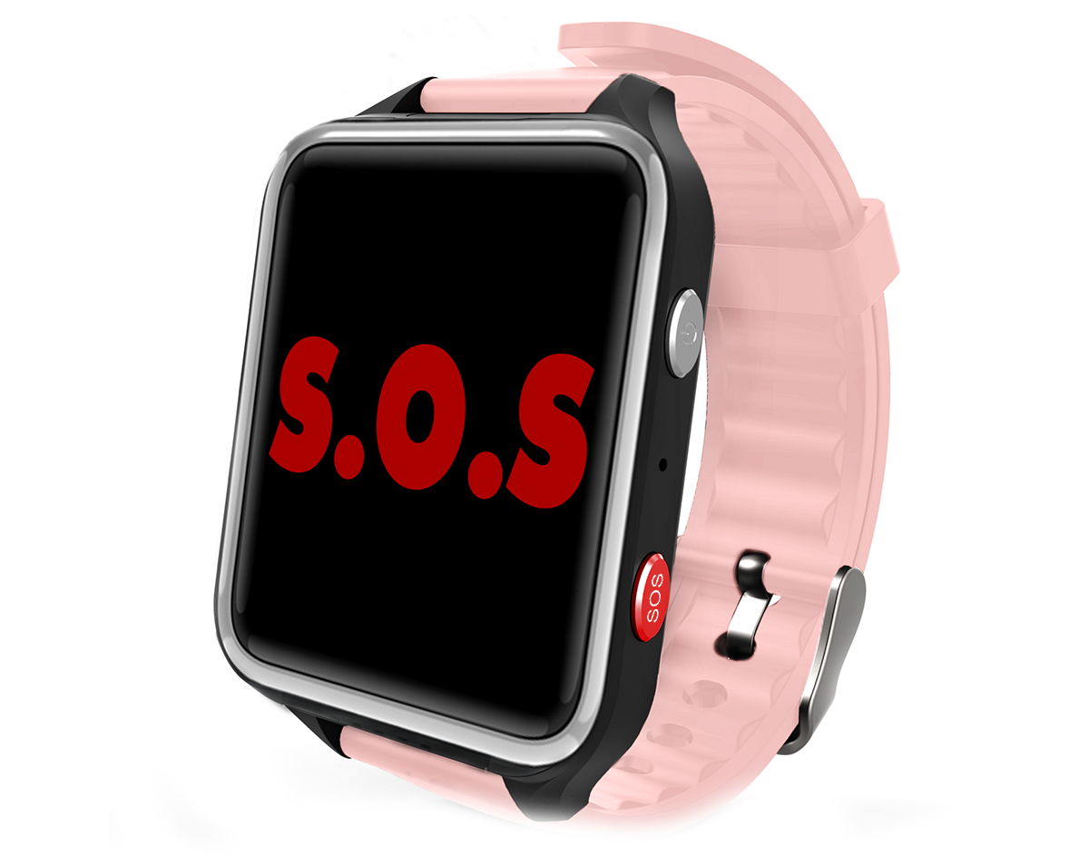 CPR Guardian One Touch SOS Personal Alarm Watch, Simple to Use, No App, No GPS, No Fall Detection (All-inclusive 1-Year Plan)