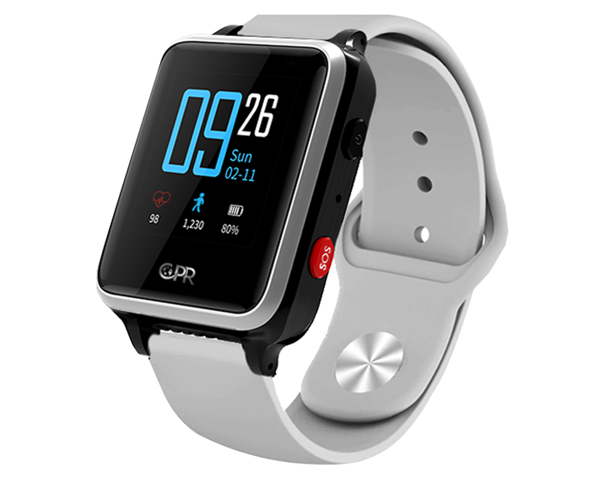CPR Guardian One Touch SOS Personal Alarm Watch - NEW