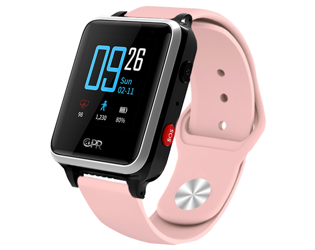 CPR Guardian One Touch SOS Personal Alarm Watch - NEW