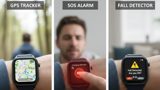 What’s the Difference Between GPS Trackers, SOS Alarms, and Fall Detectors