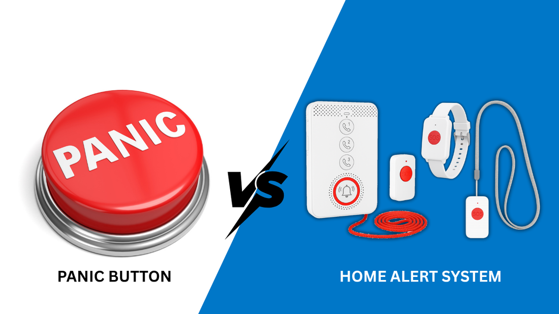 What’s the Difference Between a Panic Button and a Home Alert System? 