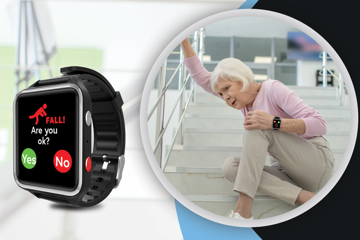 Screenreader For Elderly Wearable Senior Monitor for People with Dementia | CPR Guardian.