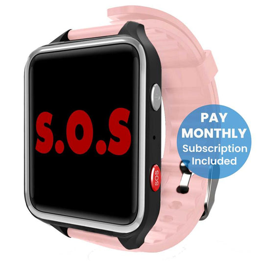 CPR Guardian III - SOS Personal Alarm Watch with Fall Detection and GPS Location Tracking (All-inclusive 12-Month Plan)