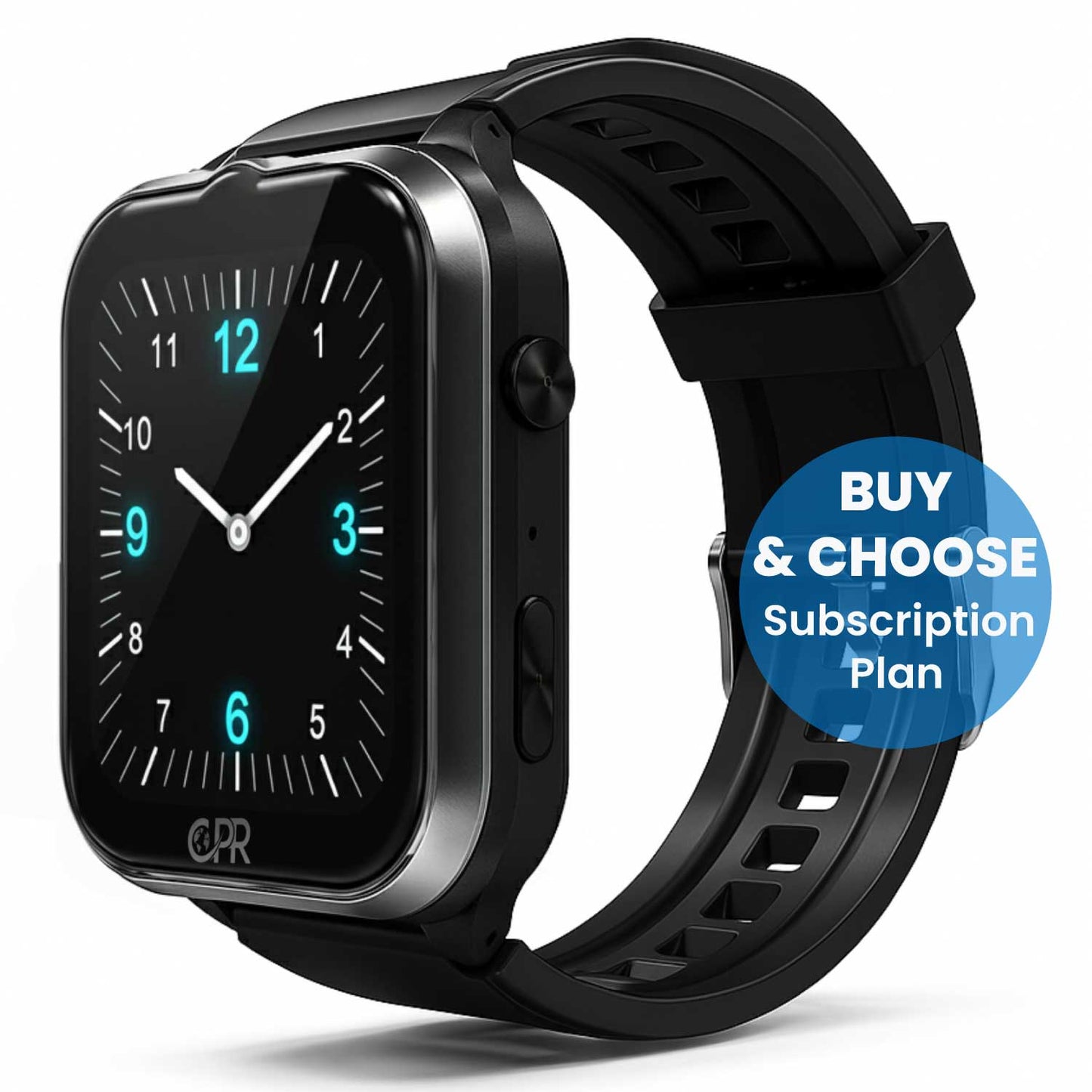 CPR Guardian IV Pro – Advanced SOS Personal Alarm Watch with Fall Detection, 4G GPS Tracking, Two-Way Calling & Health Monitoring (Service Plan Required)