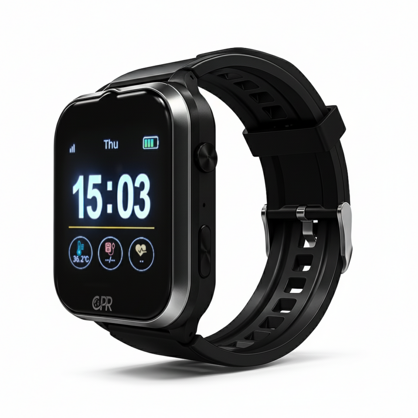 CPR Guardian IV Pro – Advanced SOS Personal Alarm Watch with Fall Detection, 4G GPS Tracking, Two-Way Calling & Health Monitoring (Service Plan Required)