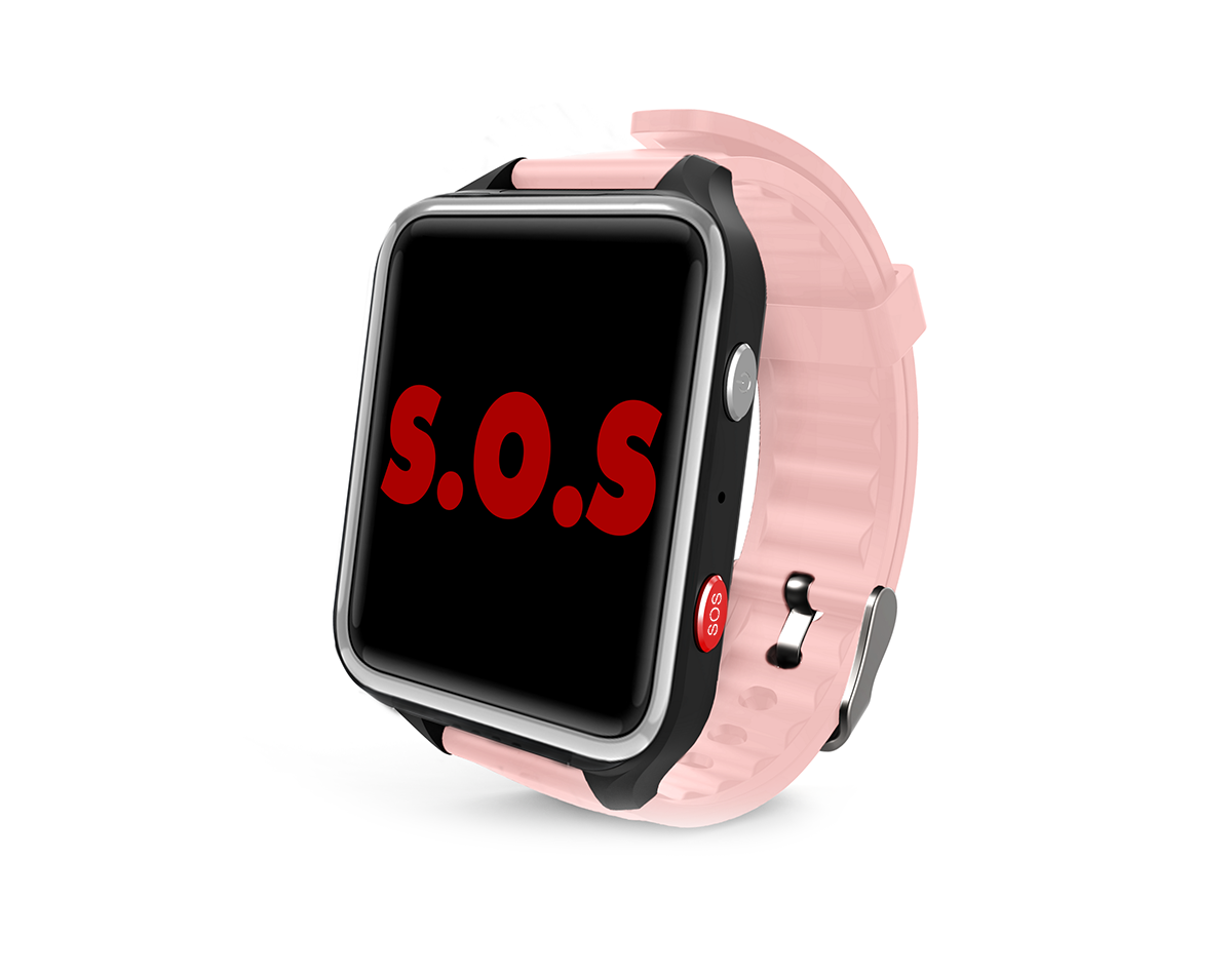 Pink phone watch sales