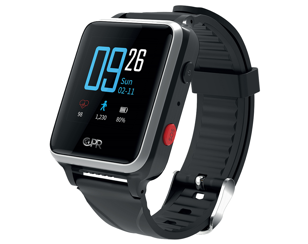 CPR Guardian One Touch SOS Personal Alarm Watch - NEW