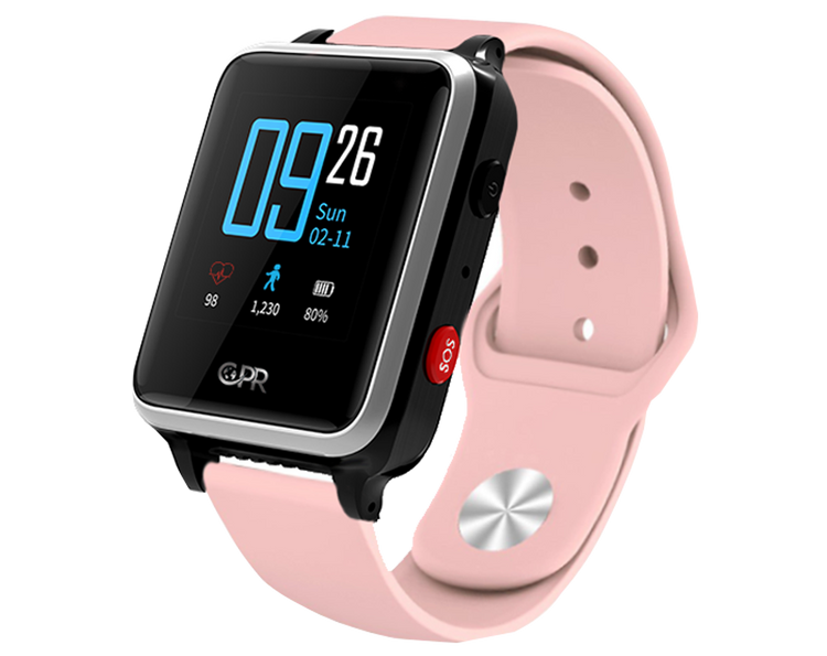 CPR Guardian One Touch SOS Personal Alarm Watch - CPR Guardian Watch.